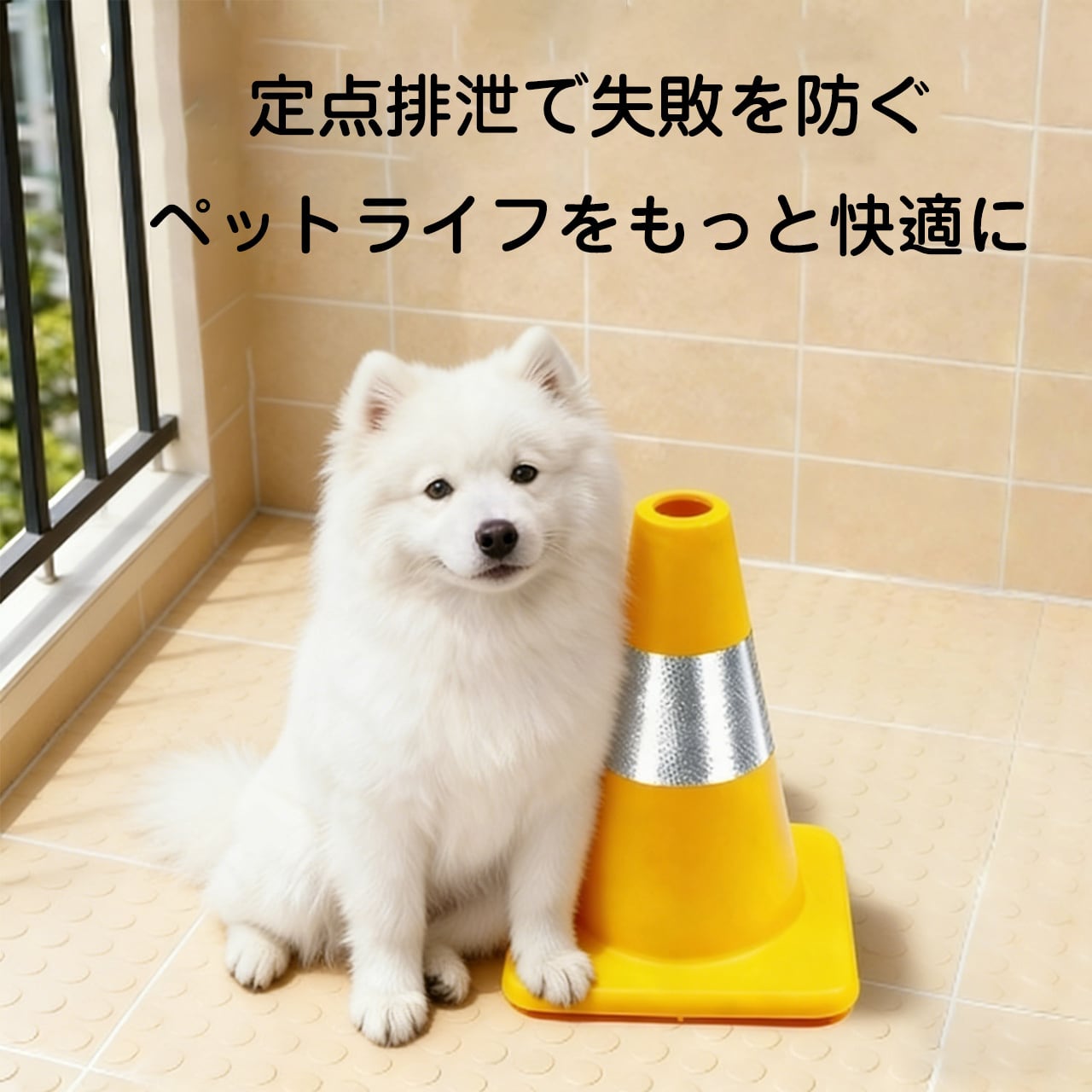 MJ07 .オス犬用 トイレ おしっこ柱 ポール しつけ用 マーキング防止