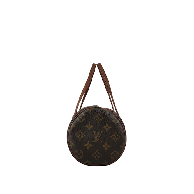 LOUIS VUITTON ルイヴィトン パピヨン モノグラム ハンドバッグ ブラウン レザー ロールバッグ vintage ヴィンテージ オールド y5yhcy