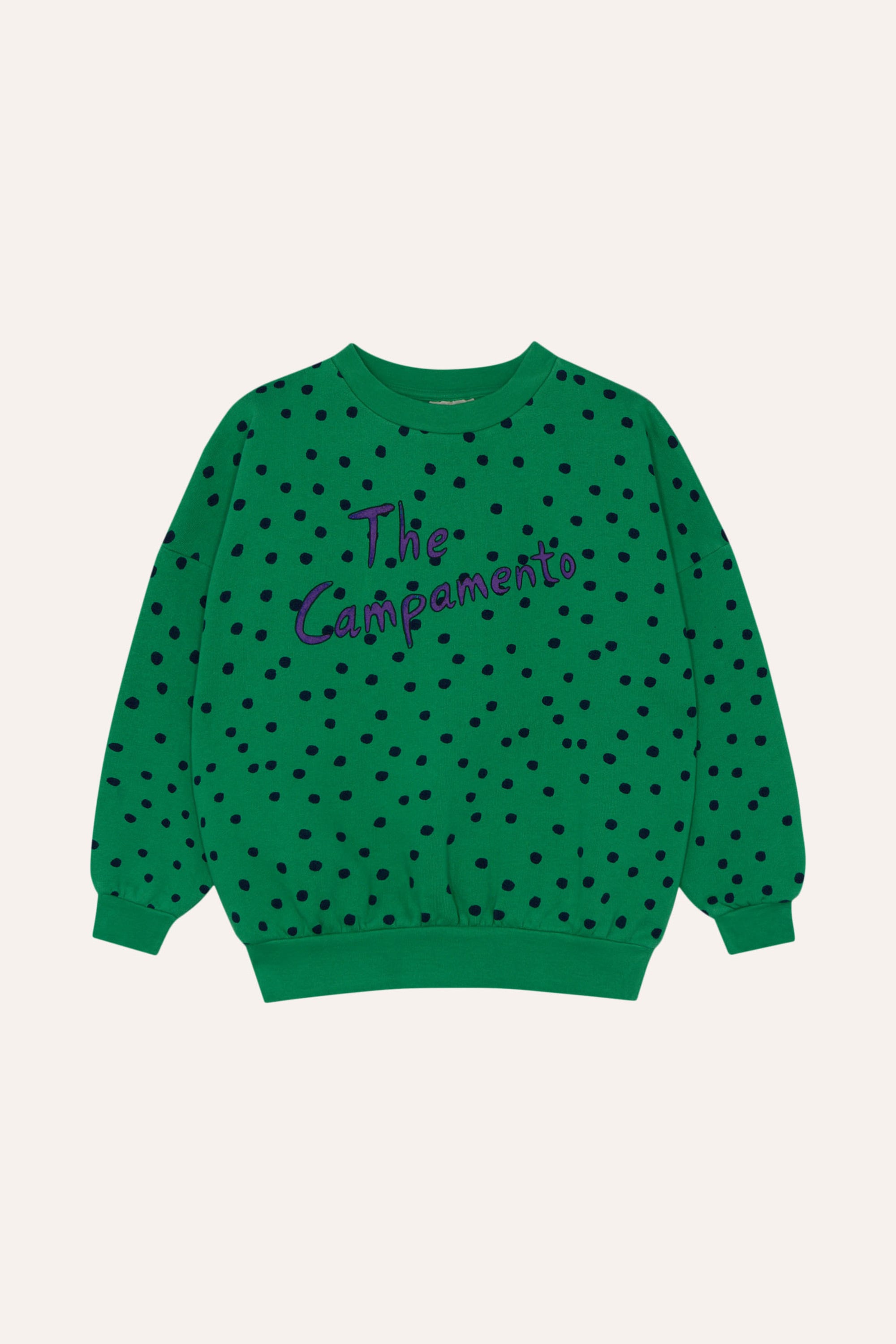 送料無料 the campamento/THE CAMPAMENTO GREEN SWEATSHIRT