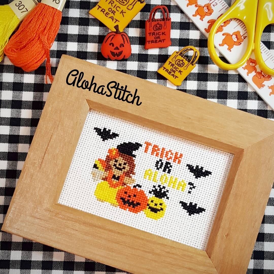 キット】ハワイアンキルト(ブルー&グリーン) | Aloha Stitch*クロス