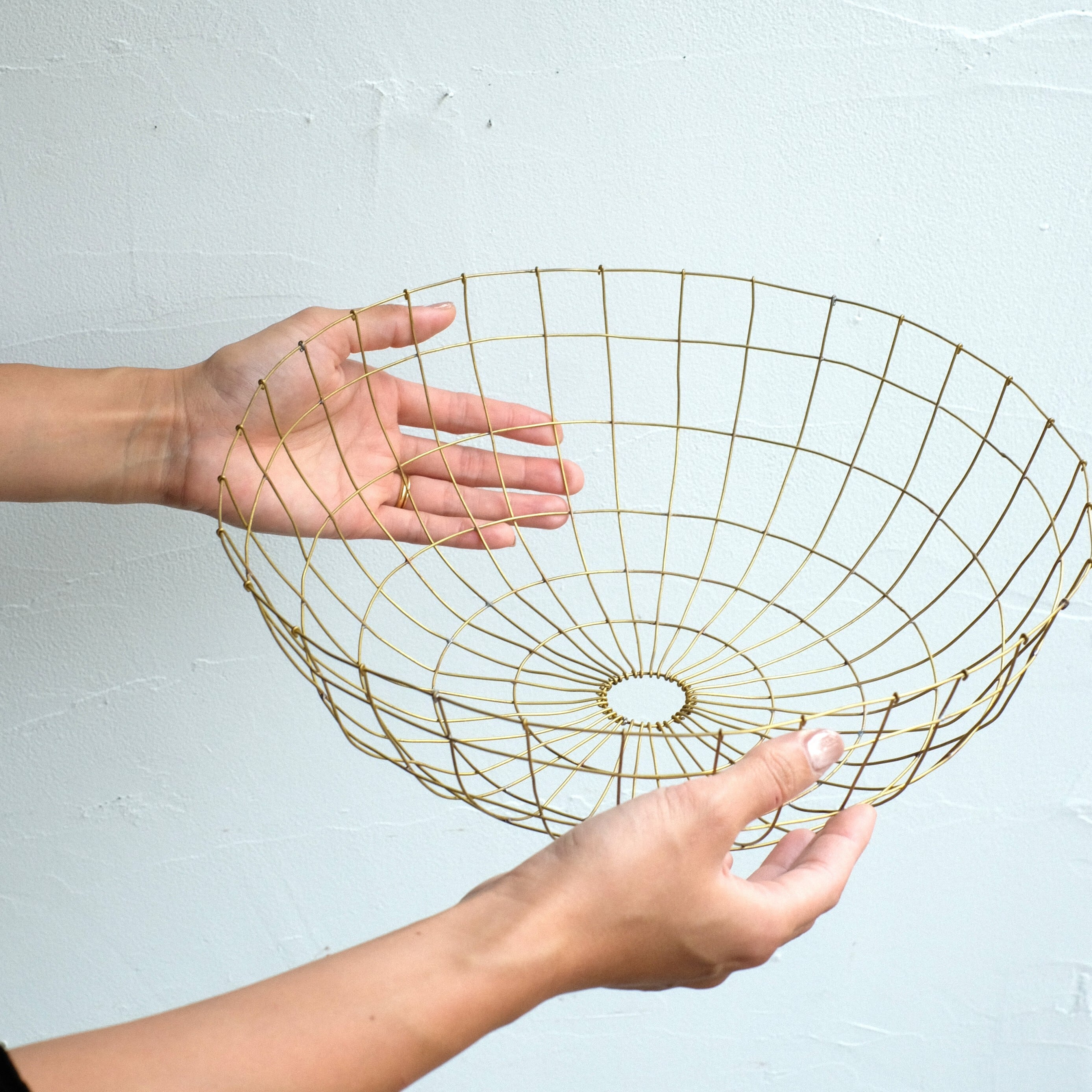 Brass Thin Basket (L)