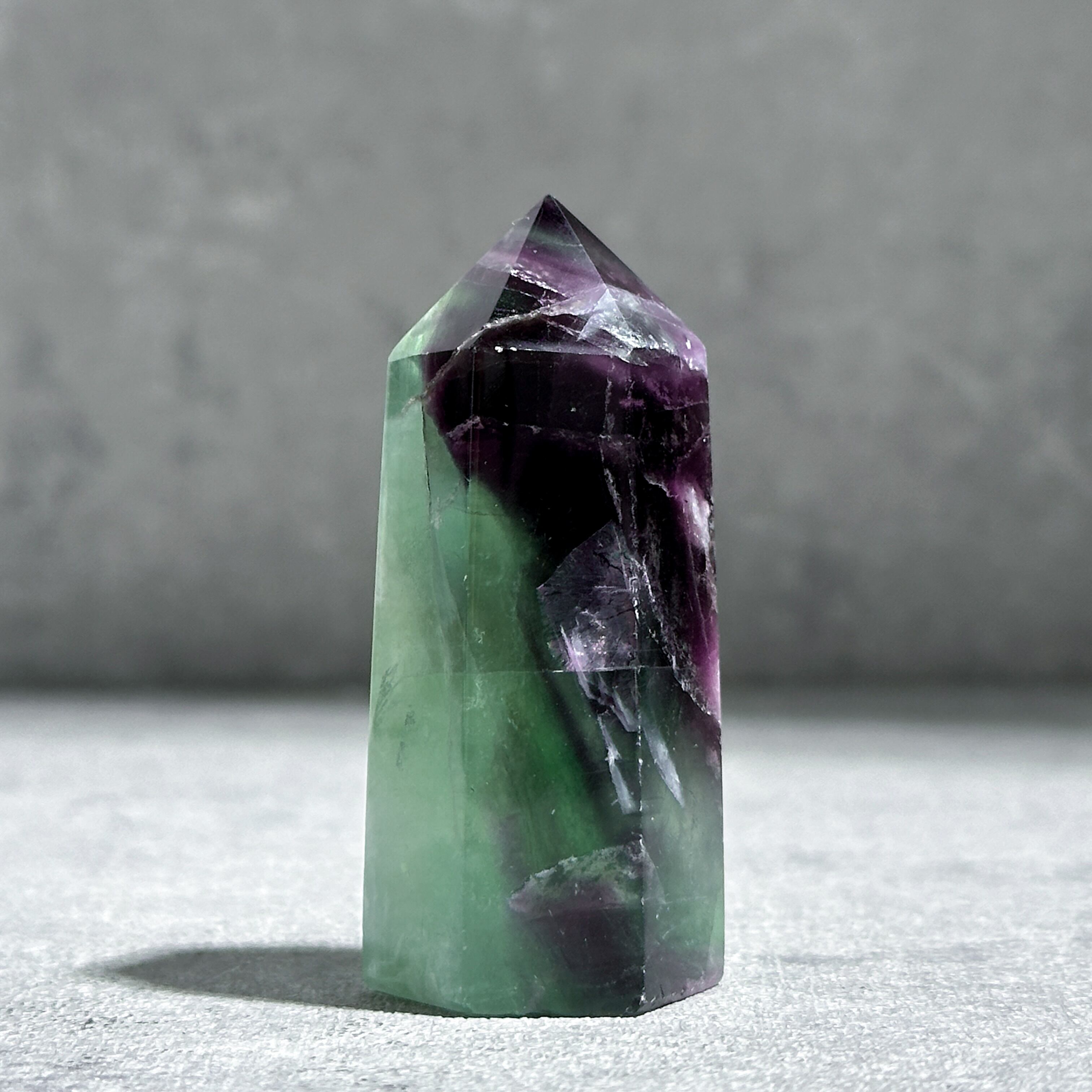 エンジェルフェザーフローライトタワー型 83◇ Angel Feather Fluorite