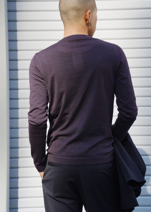 JIL SANDER 2014 wool crew neck knit