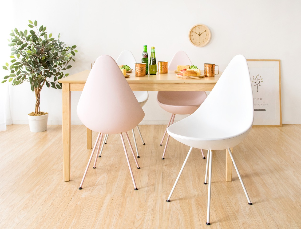 ドロップ型デザインチェア