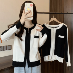 【送料無料】 トップス 2色 セーター ロング丈 袖あり 長袖 クルーネック プルオーバー バイカラー ギャザー ニット かわいい 大人可愛い 大人女子 こなれ感 シンプル カジュアル 大人 おしゃれ お洒落 ラフ コンサバ ヘルシー 秋 30代 40代 レディース 女性用 ママ お出かけ お茶会 女子会 休日 授業参観 着回し プチプライス カラバリ デイリーユース 普段使い オルチャン 韓国 ファッション 定番アイテム トレンド 着痩せ   M L XL 2XL 3XL 4XL プラスサイズ