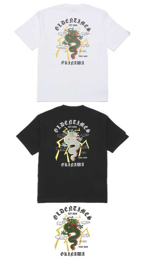 【新作/2色展開】DRAGON HEAVY WEIGHT BIG SILHOUETTE POCKET S/S TEE