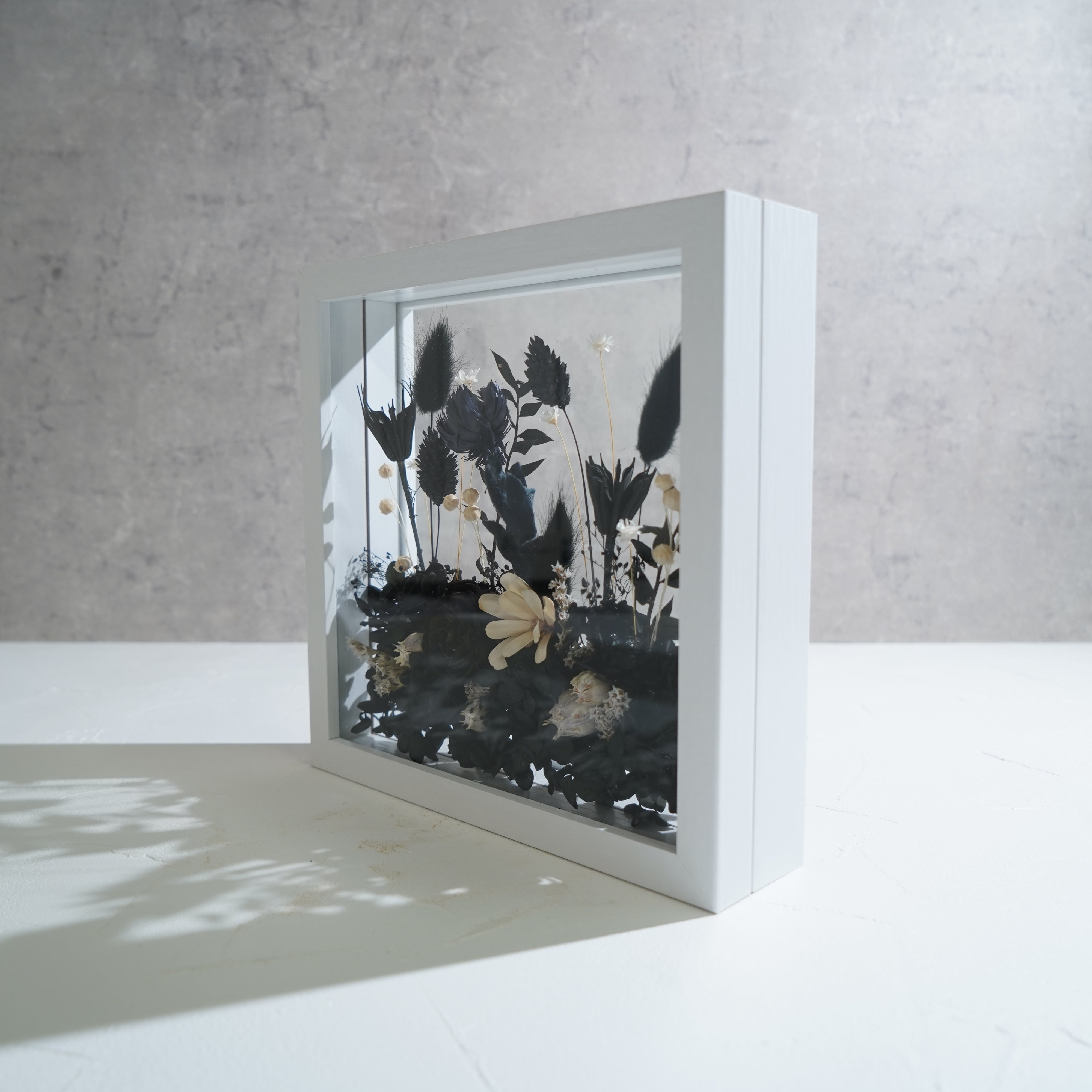 【ブラック】フレームフラワー Lサイズ ガーデンタイプ FL-51≪限定1点≫