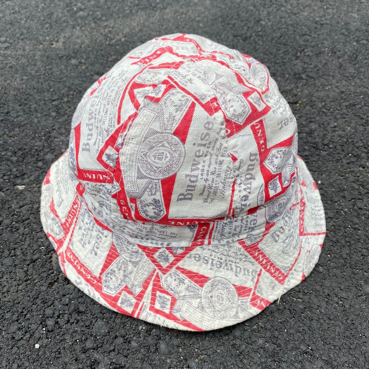 70s Budweiser Bucket Hat / vintage ビンテージ バドワイザー beer 
