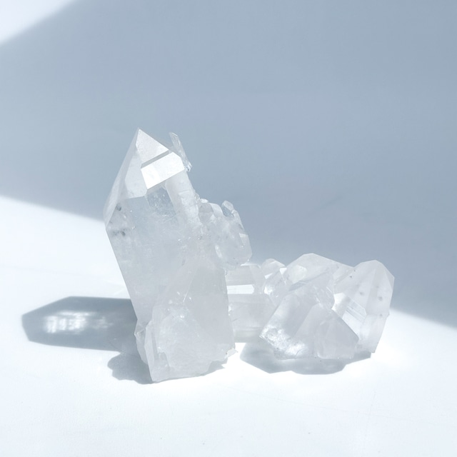 大きな結晶◎ゼッカ産水晶クリアクォーツ クラスター93◇ Clear Quartz ◇天然石・鉱物・パワーストーン・インテリア