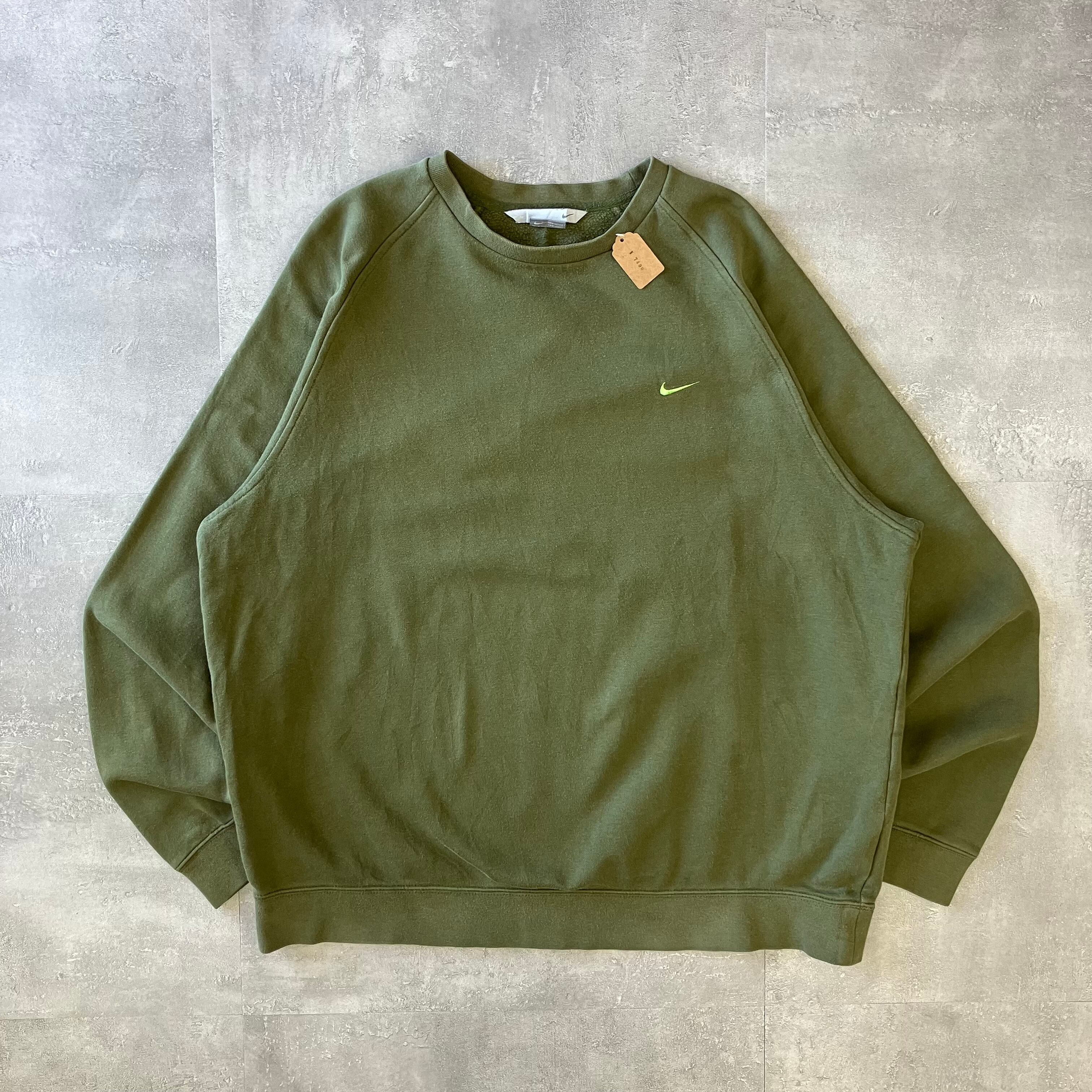 NIKE 00s スウェット ワンポイント 刺繍 No.1781