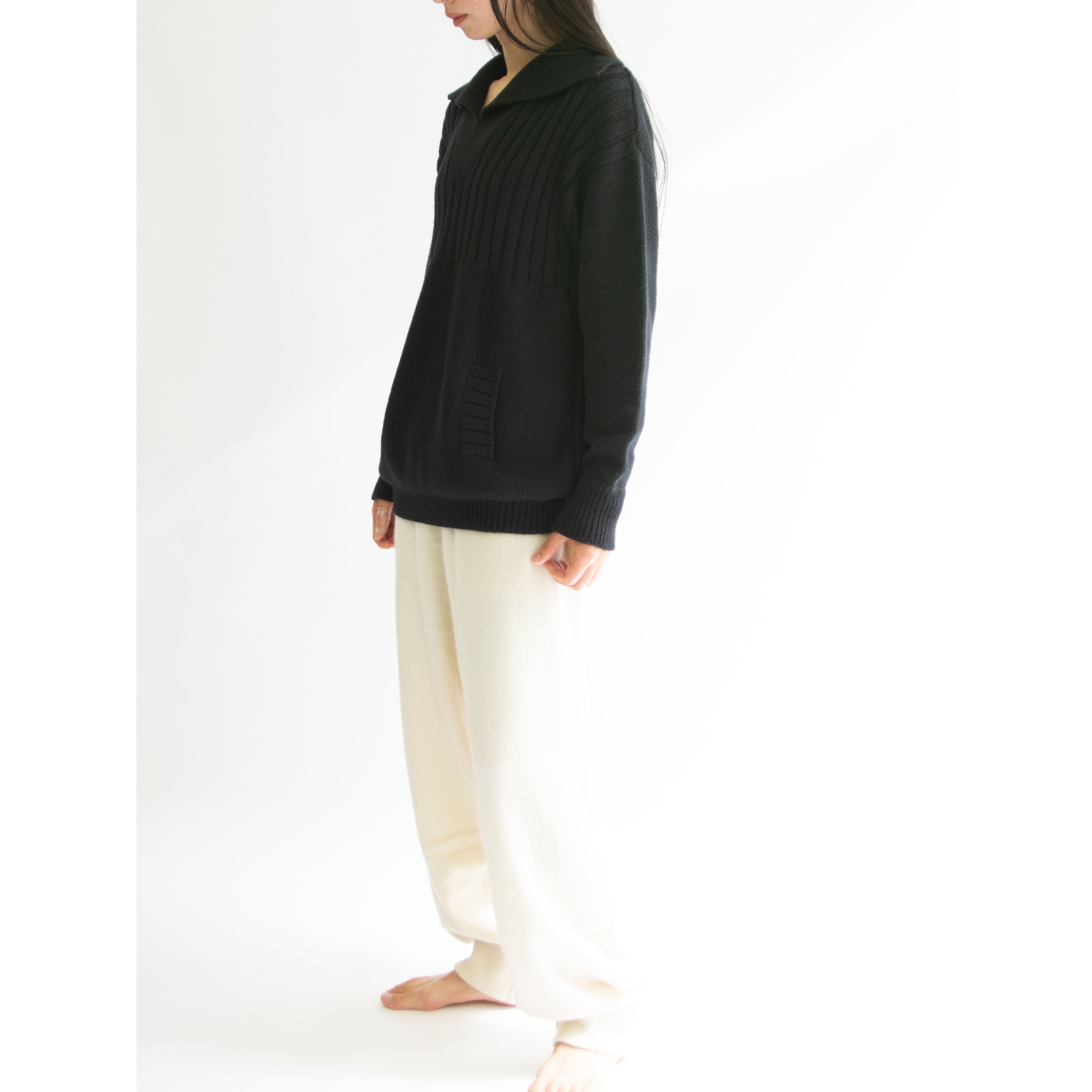 【MM by MaxMara】Made in Italy Wool-Acrylic Pullover Sweater（マックスマーラ イタリア製ウールアクリルプルオーバーセーター ニット）