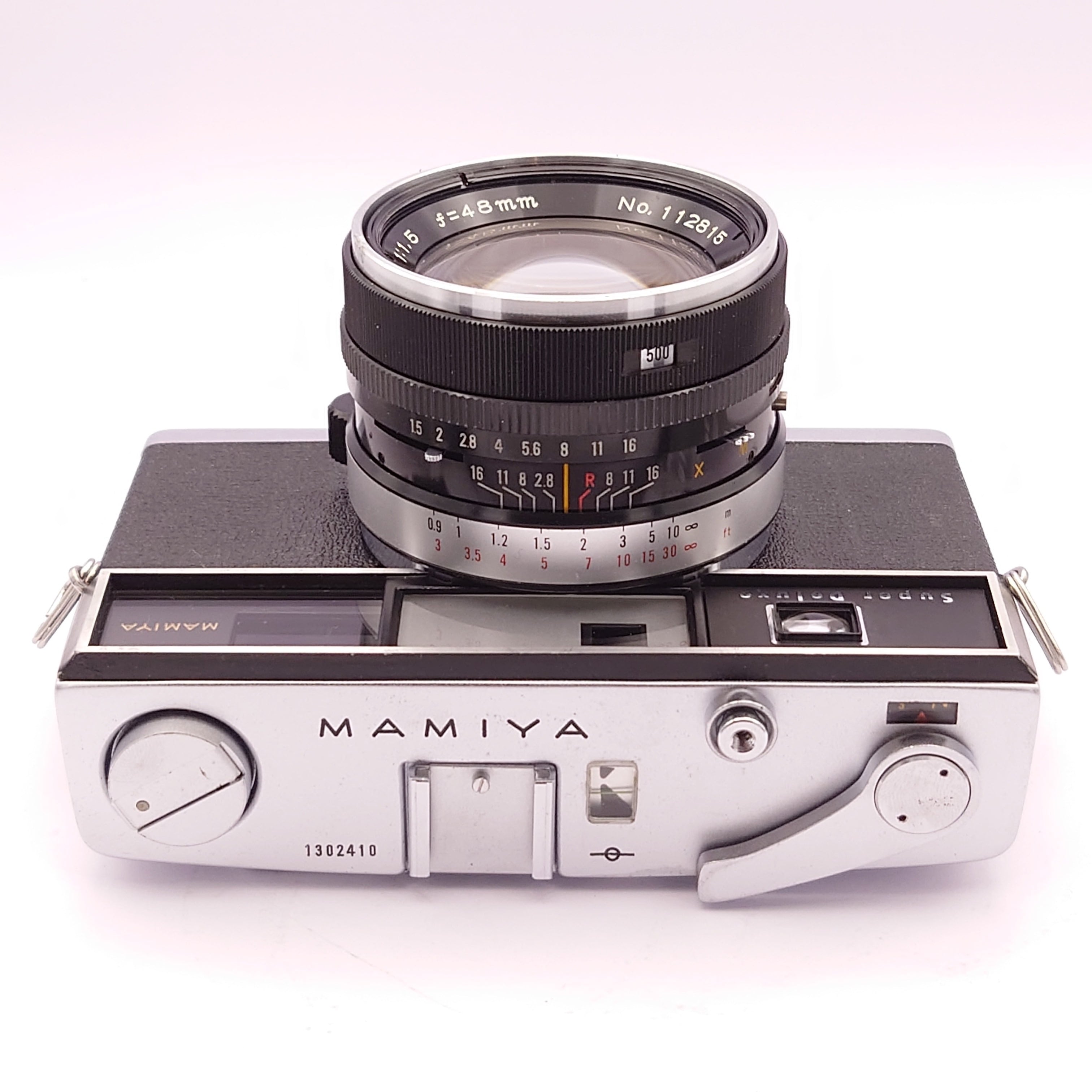 整備済み】 MAMIYA Super Deluxe SEKOR 48mm F1.5 大口径 コンパクト