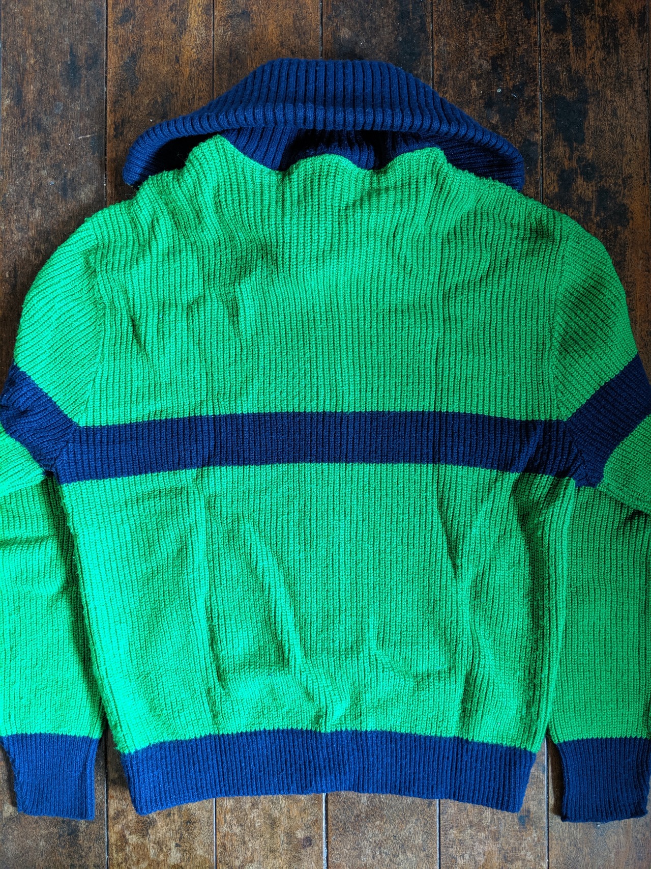 カーディガン ☆ 70 s ハンテン ウール ニット セーター ビンテージ  