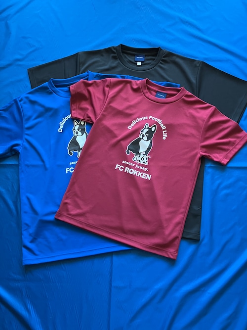 「soccer junky×FC ROKKEN」コラボTシャツ（半袖TEE)