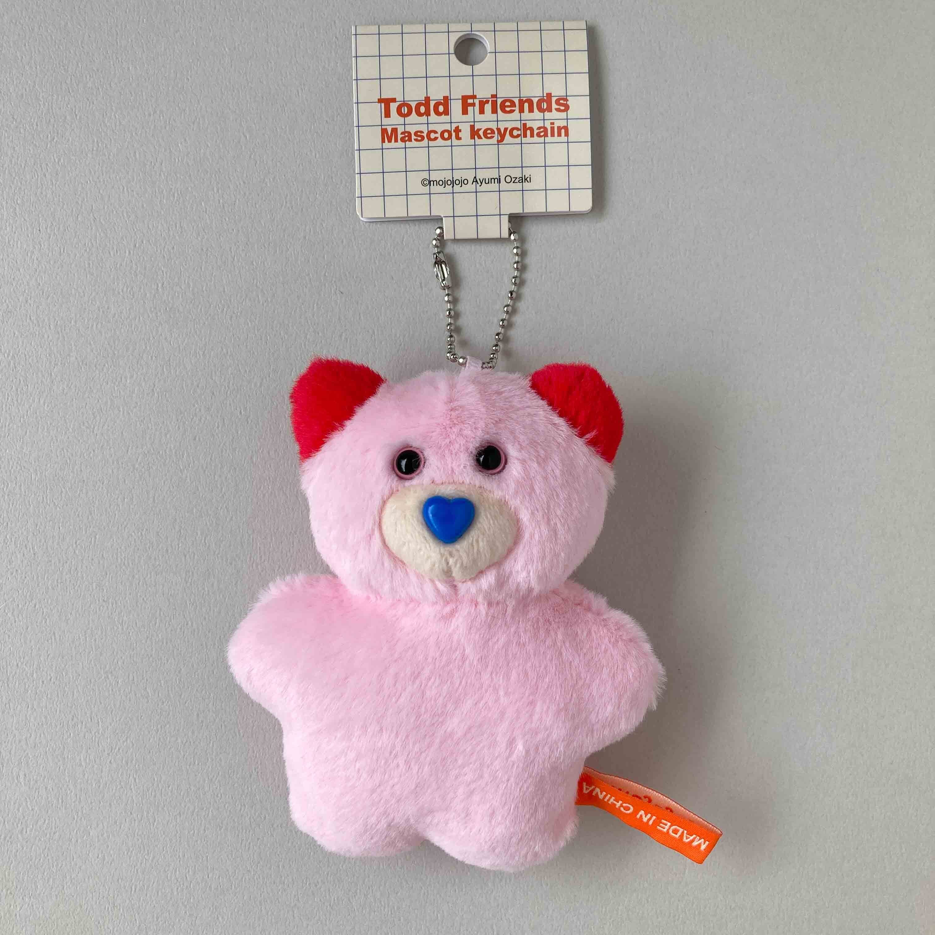 〈osaka抽選応募受付中〉mojojojo Todd friends Mascot Keychain -03