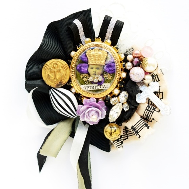 ＜3ｗay Brooch＞BR-462