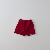 韓国子供服 / LINDO / コーデュロイメロウ ショートパンツ / 秋服 *XS~XL*