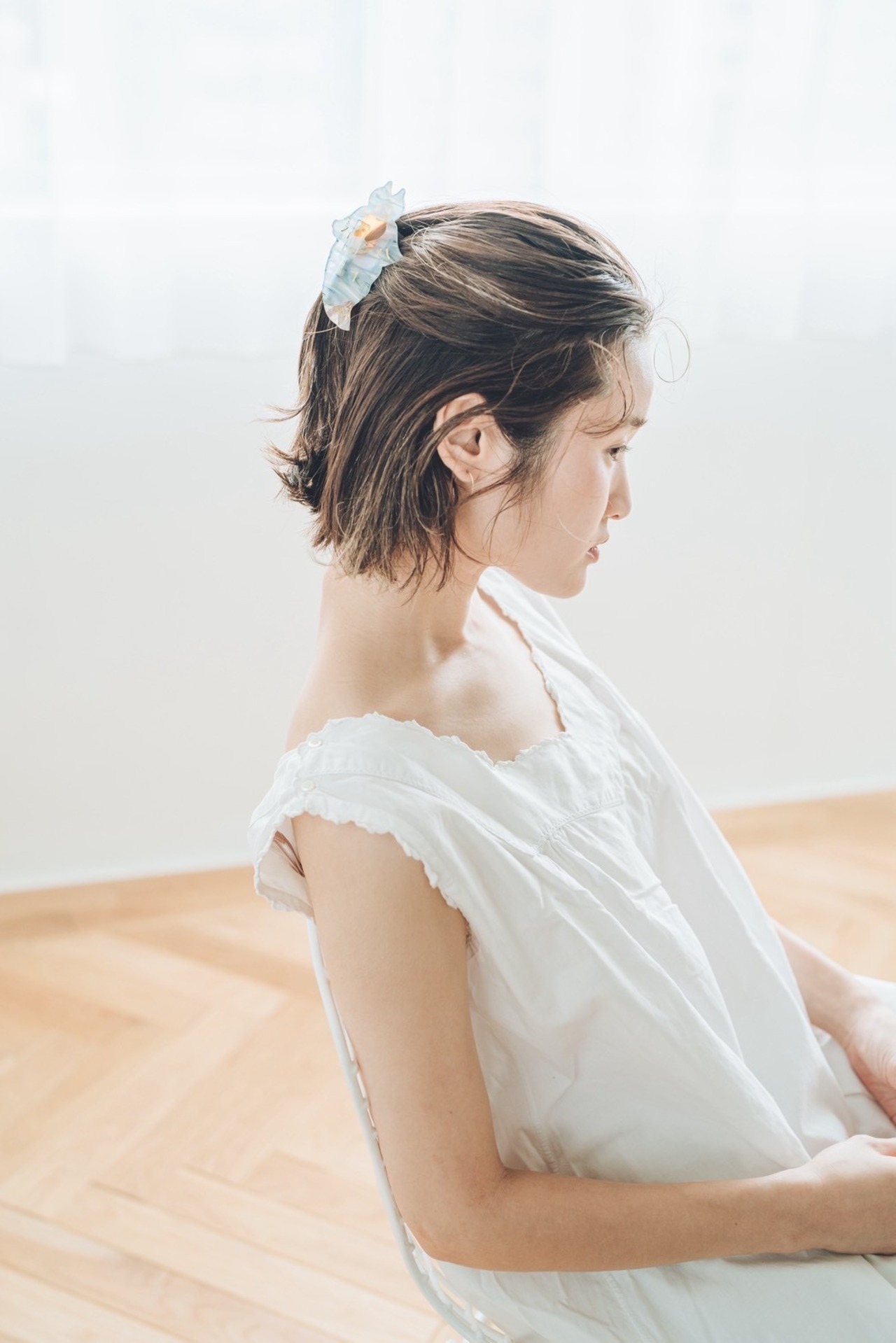 クリオネのヘアクリップ