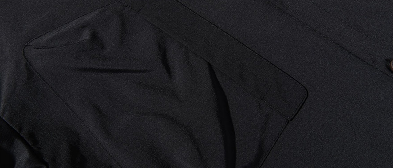 ENSHADOWER コンシール パッチポケットシャツ