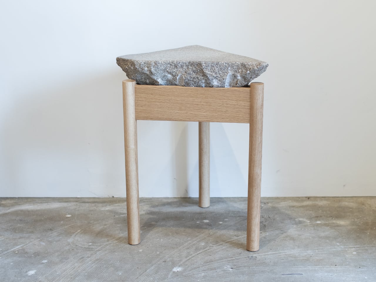 Stone!!Top side table【E】