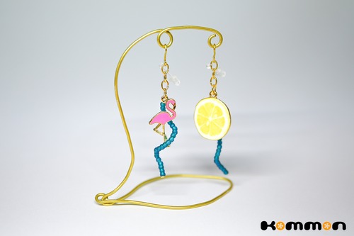 *Flamingo＆Lemon〈耳飾り〉