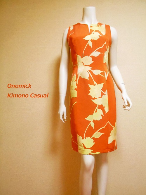 スラッシュ開きショートドレス Open front neck Short dress LO-634/S