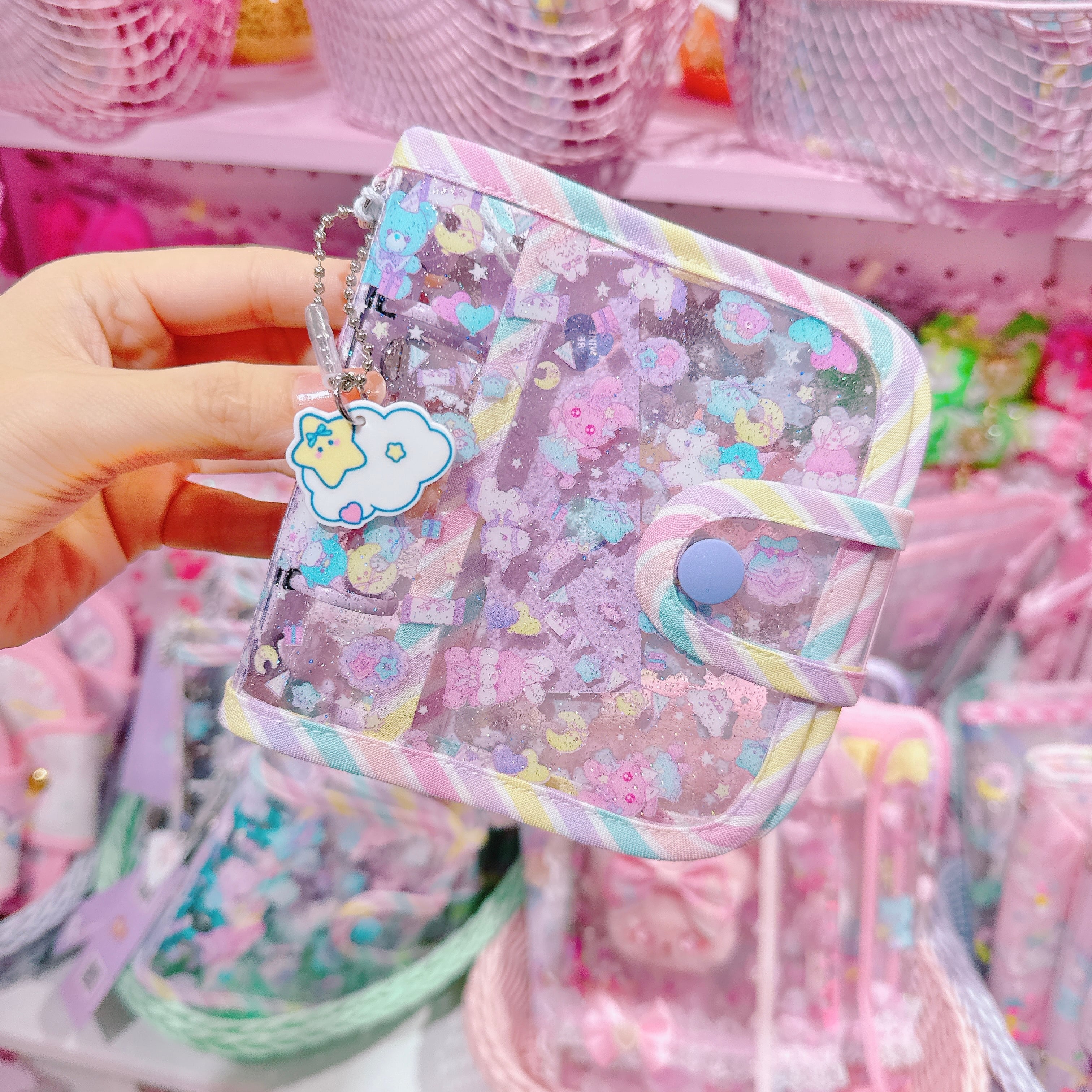 【H8】56-11 B8サイズ3穴バインダー（シール帳）