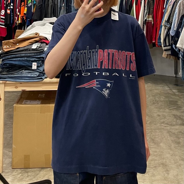 【NFL PATRIOTS/ペイトリオッツ】ビンテージTシャツ