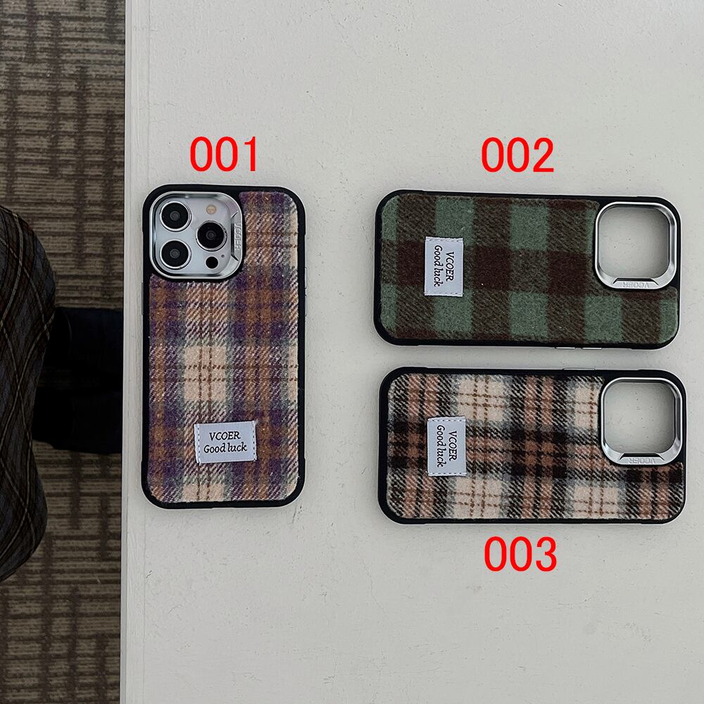 イギリス風 iphoneケース チェック柄 iphone15 15pro 15promaxケース