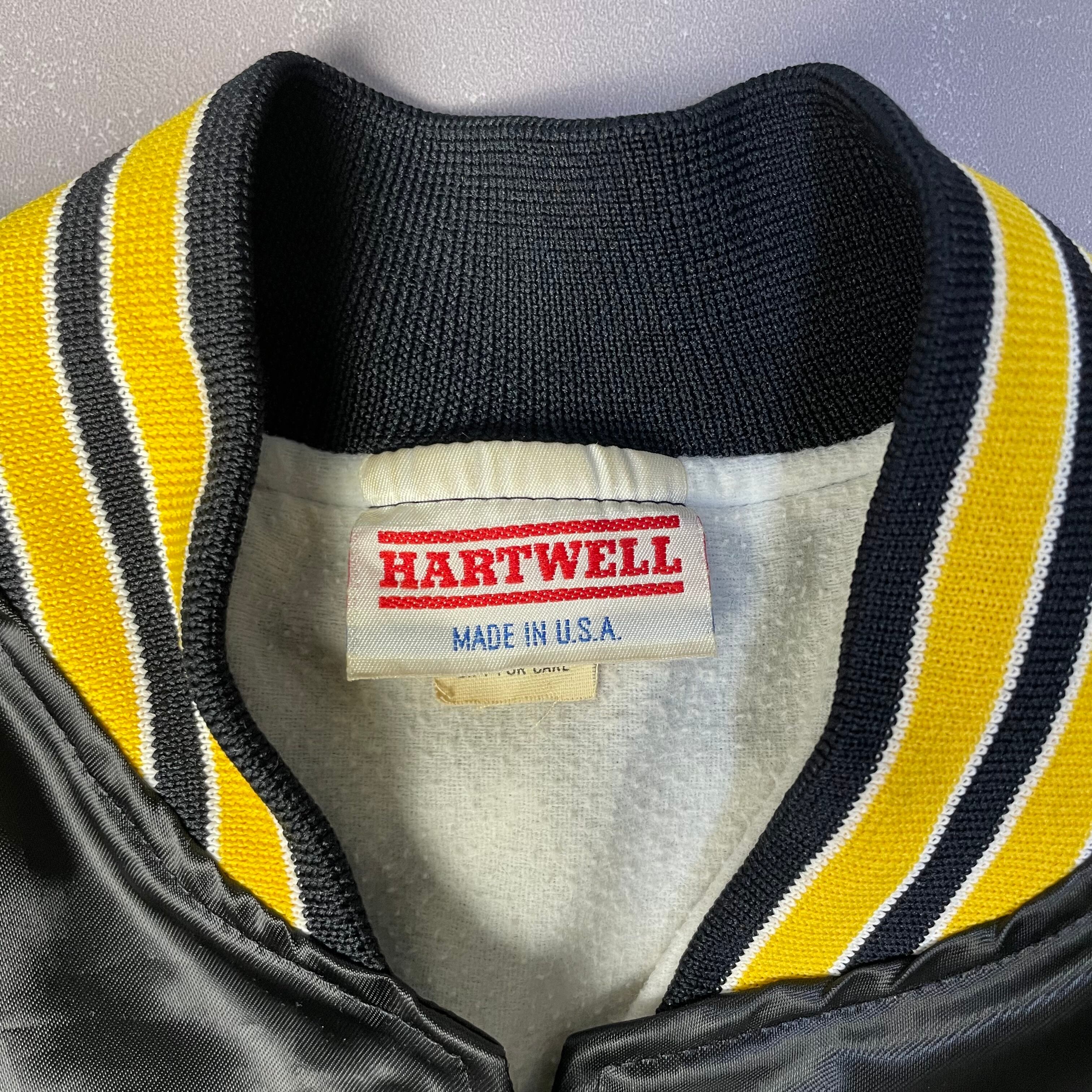 HARTWELL USA製 ビンテージ ロゴ プリント ナイロンスタジャン
