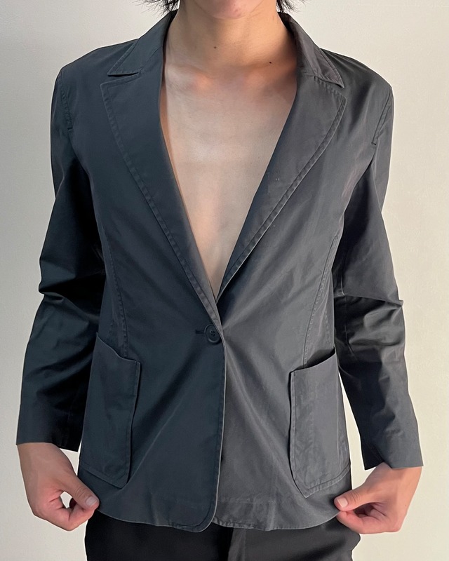 【JIL SANDER】faded 1B tailored jacket
