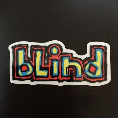 【ST-370】Blind Skateboards ブラインド スケートボード ステッカー Logo