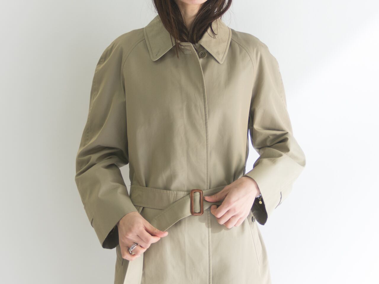 【Burberrys】80's Single trench coat（バーバリーズ シングルトレンチコート）1c