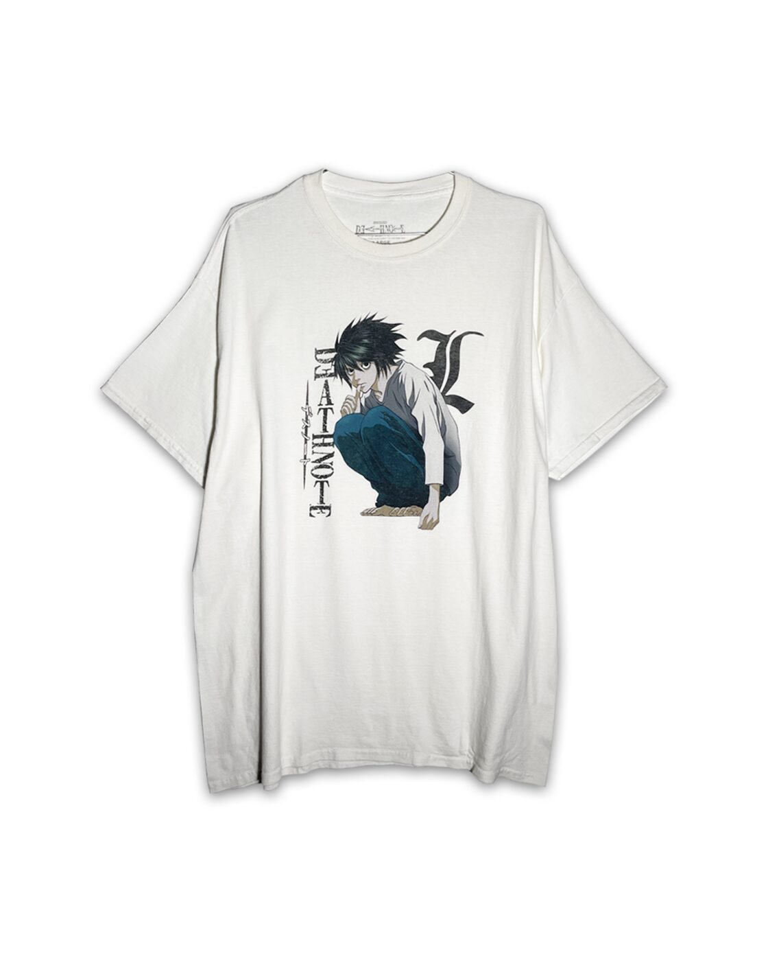 海外公式】デスノート Tシャツ deathnote L エル・ローライト 竜崎 流 