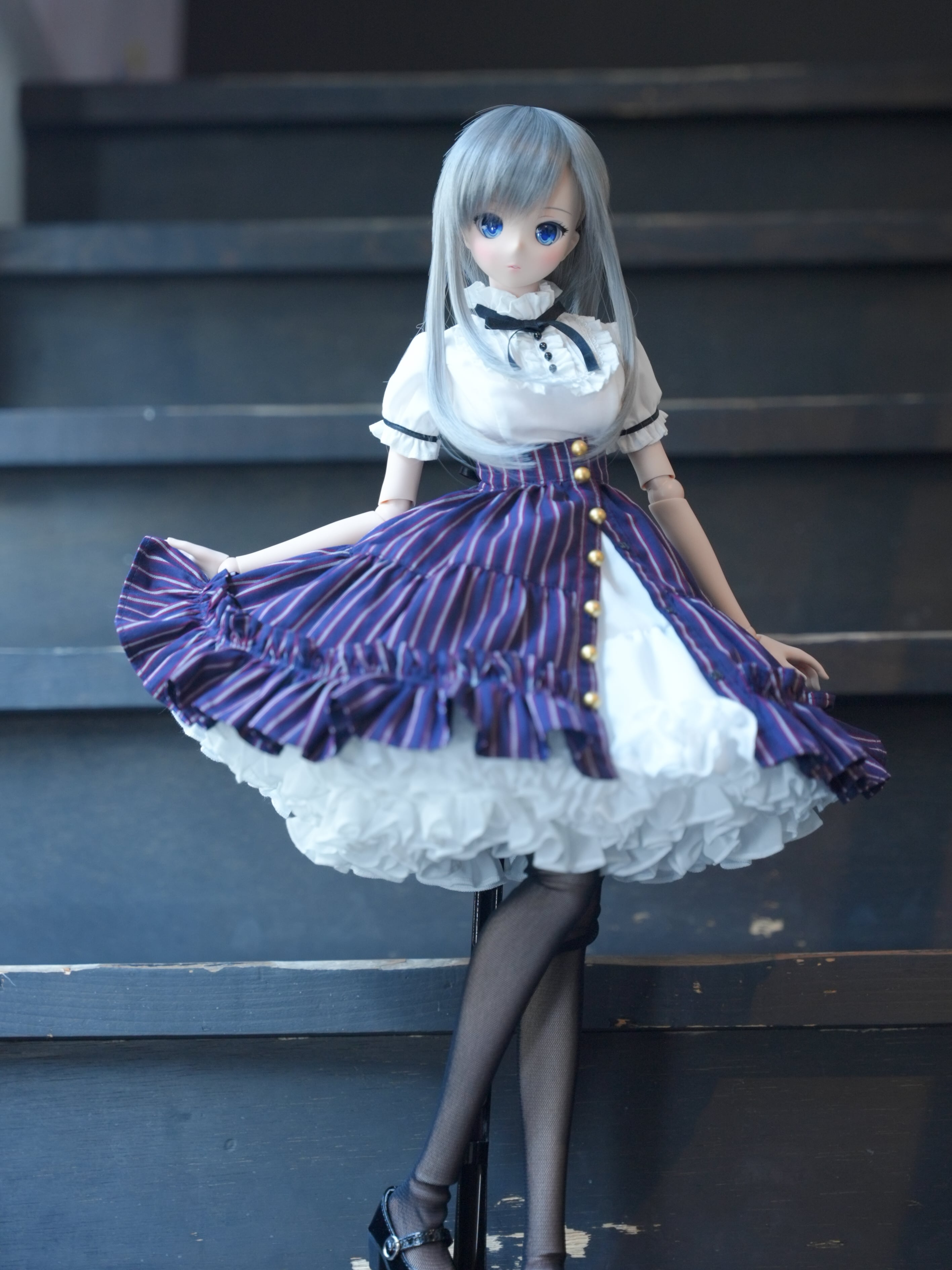 DD / DDS / smart doll対応OF【おしゃまティアードスカート（レジ