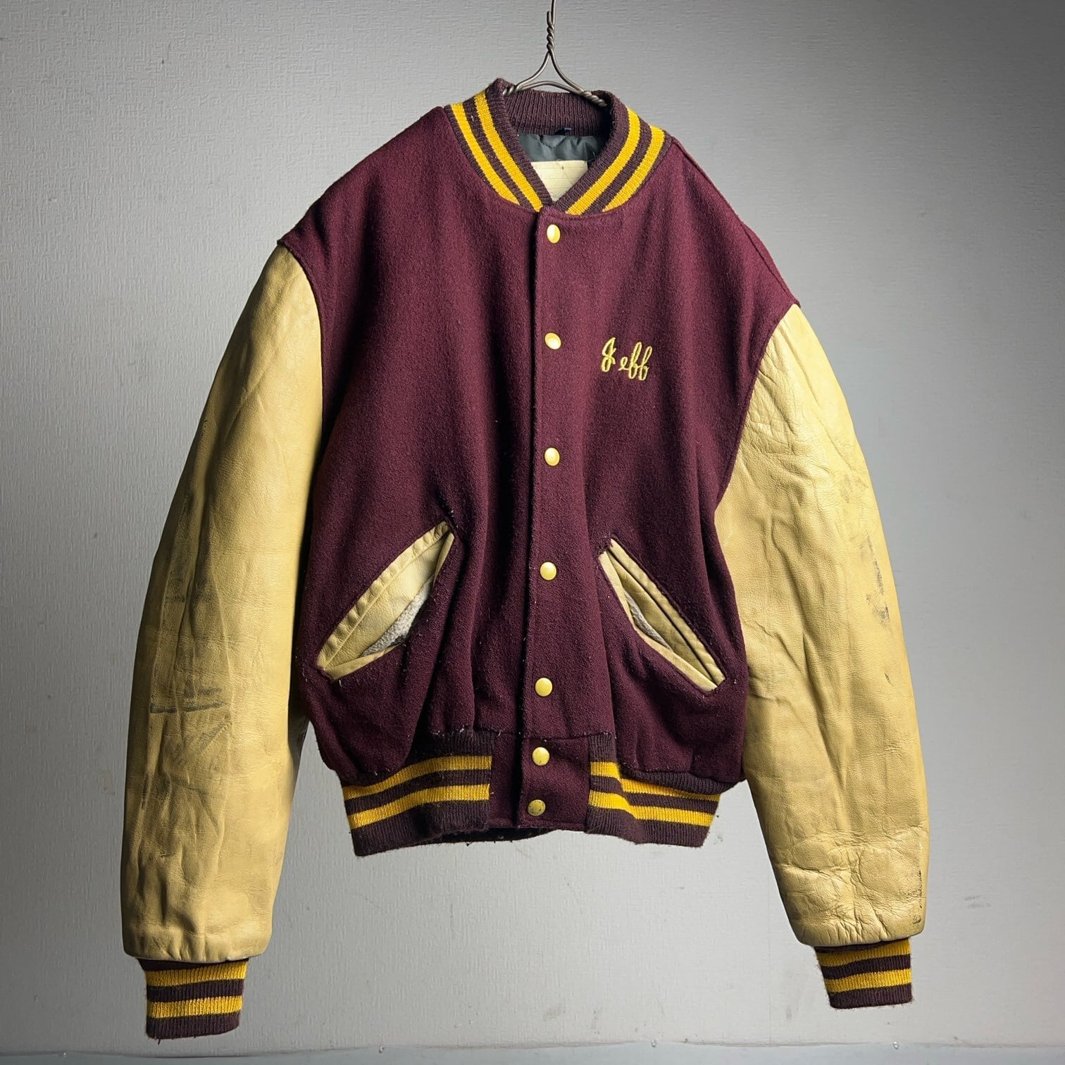 1980's EAST PEORIA RED RAIDERS AWARD JACKET 80年代 スタジャン