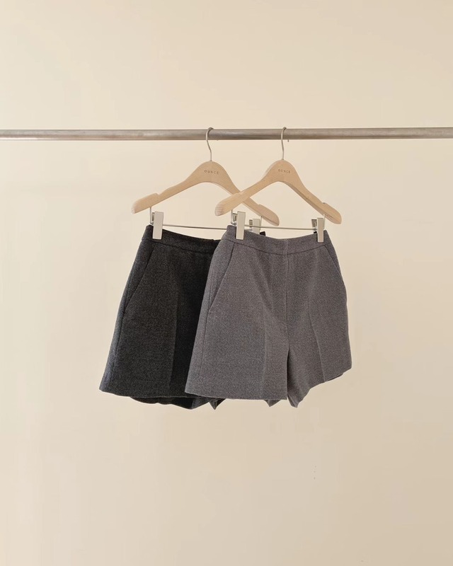 ounce edy wool banding short pants