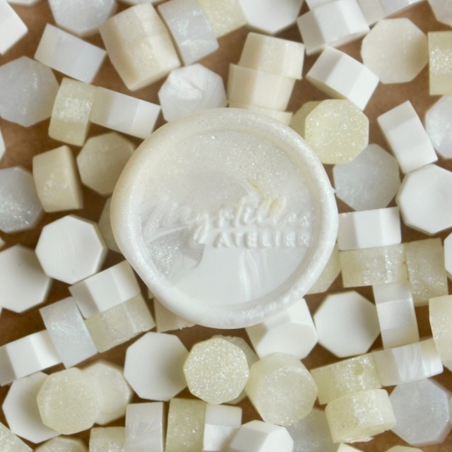 【New】シーリングワックス White! White! mix【35g】
