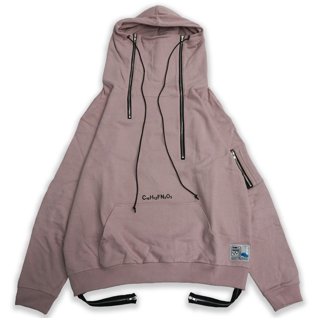 AVA [ DEFORMED HIGH NECK HOODIE ]