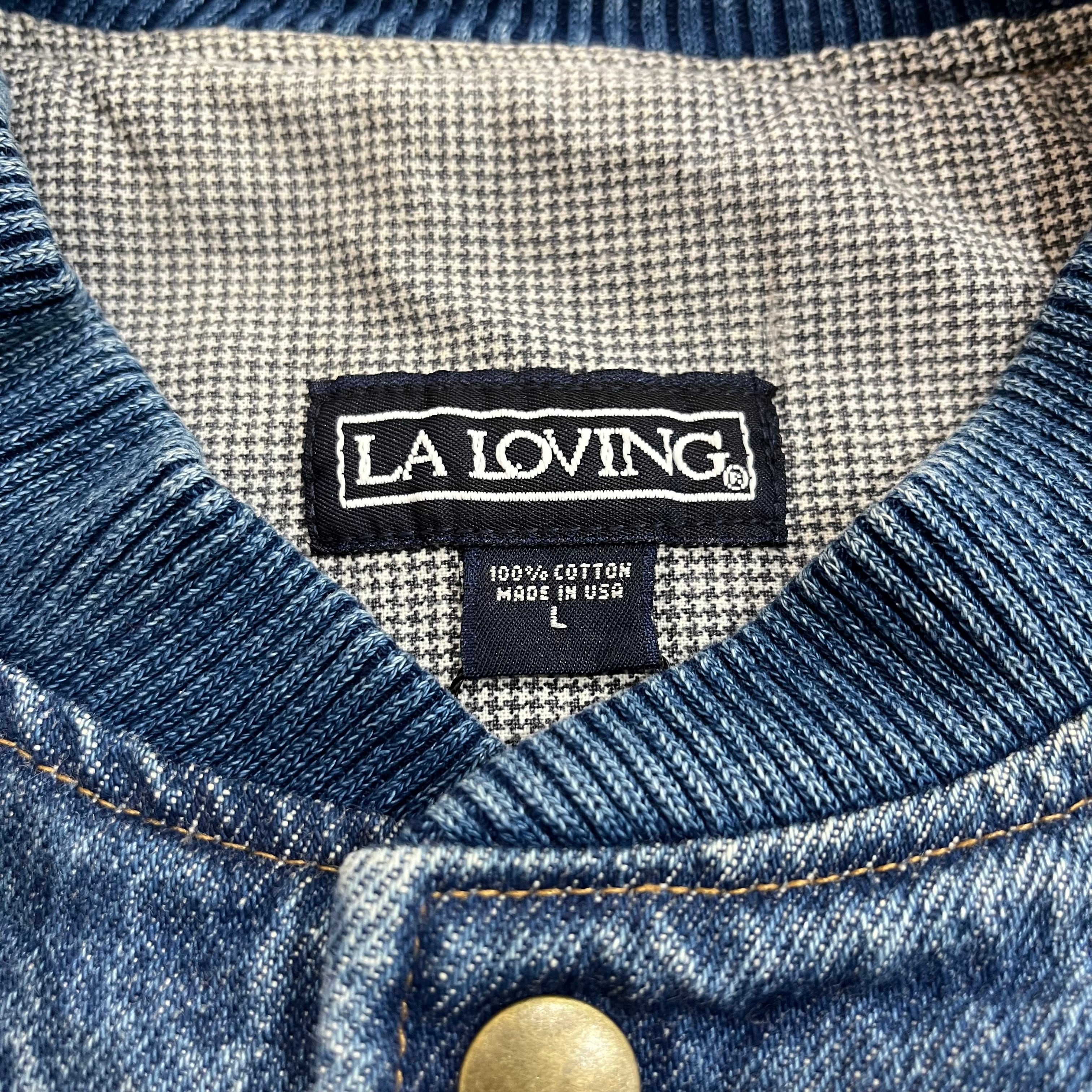 vintage LA LOVING ナイロン プルオーバー ジャケット