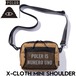 ミニショルダーバッグ POLeR ポーラー X-CLOTH MINI SHOULDER 243MCV0131 COY 日本代理店正規品