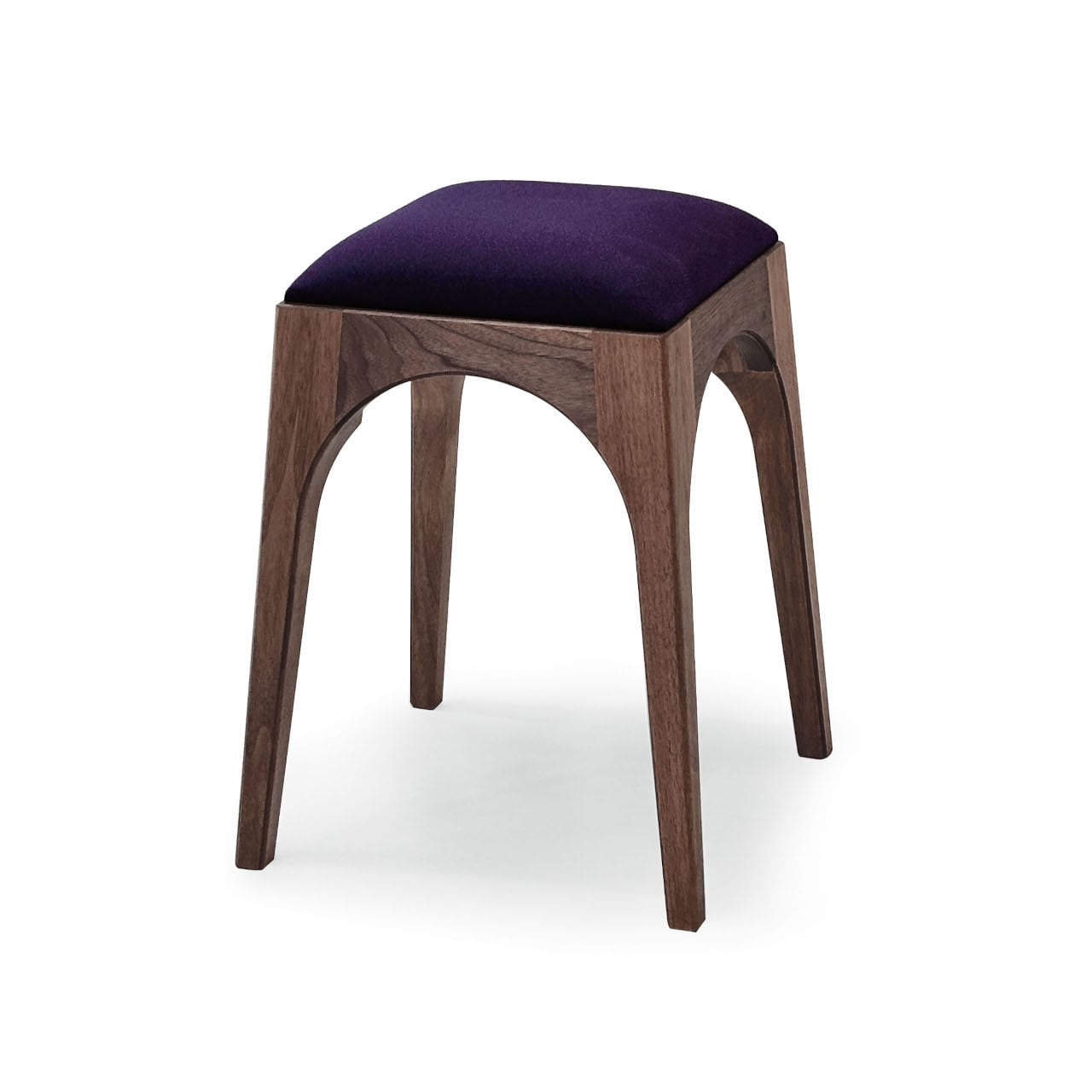 Arch(アーチ)｜ 天然木 無垢ウォールナット材【木製スツール】カラー20