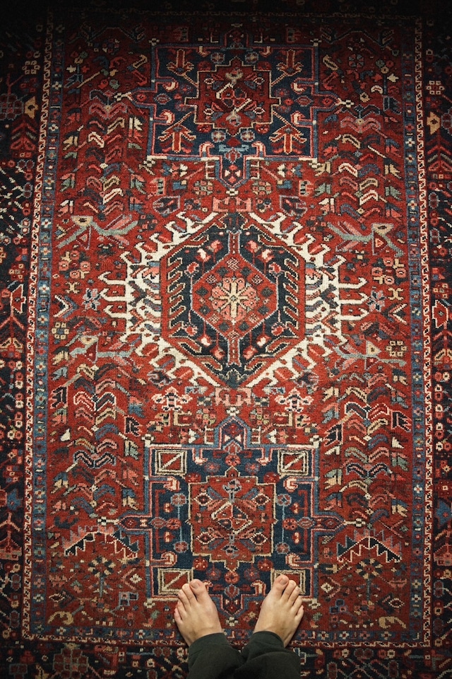 1227-Semi Antique Karajah rug