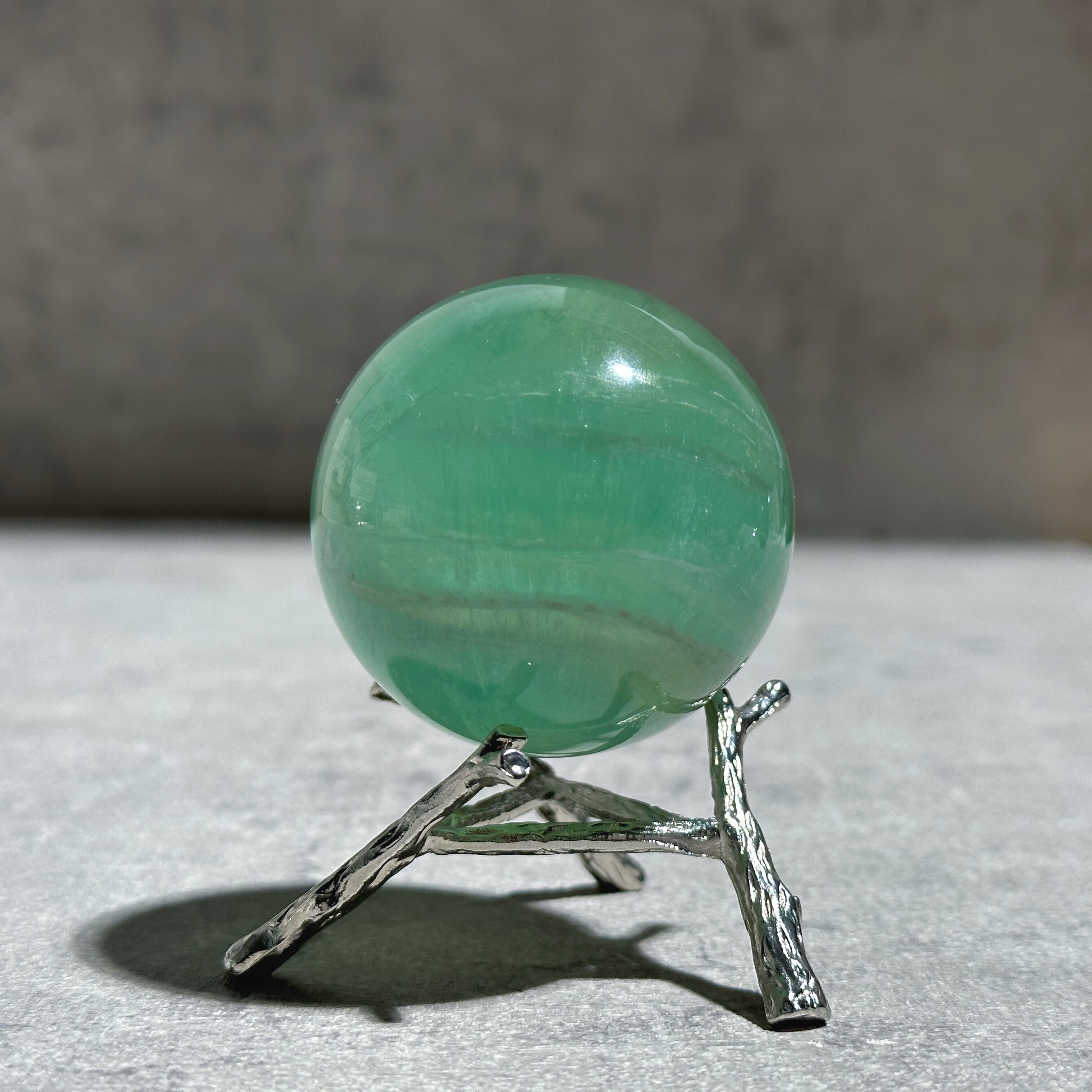 グリーンフローライト スフィア01◇ Green Fluorite ◇天然石・鉱物