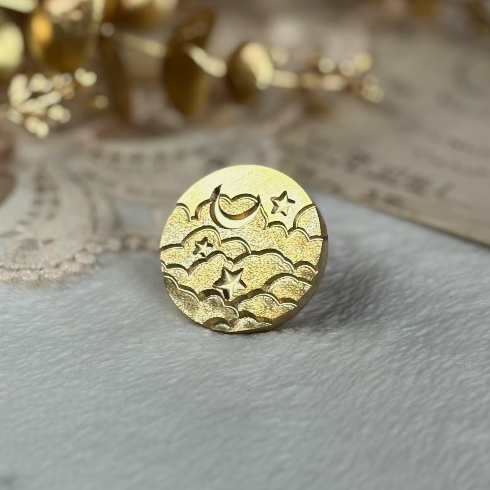 【30㎜】ムーンスタービーチ【スタンプヘッド】#SWH-88