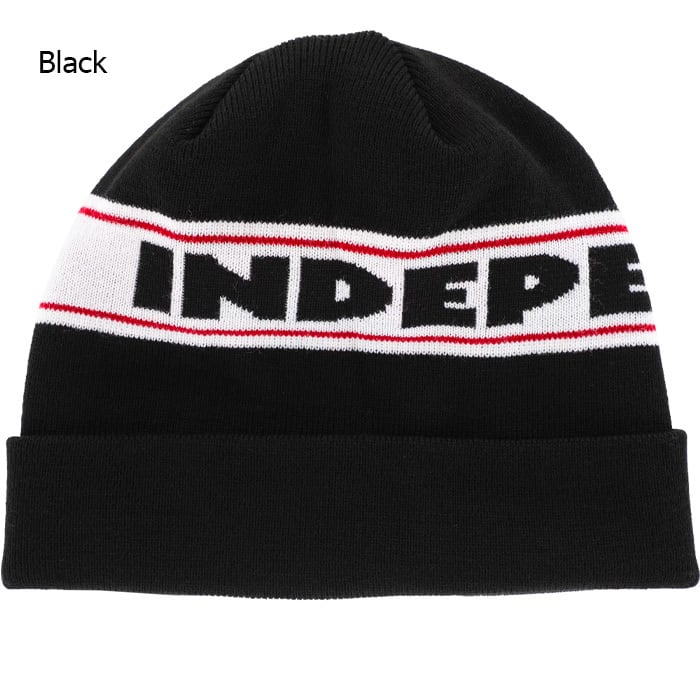 INDEPENDENT インディペンデント ビーニー 帽子 スケボー ニット帽 BAR