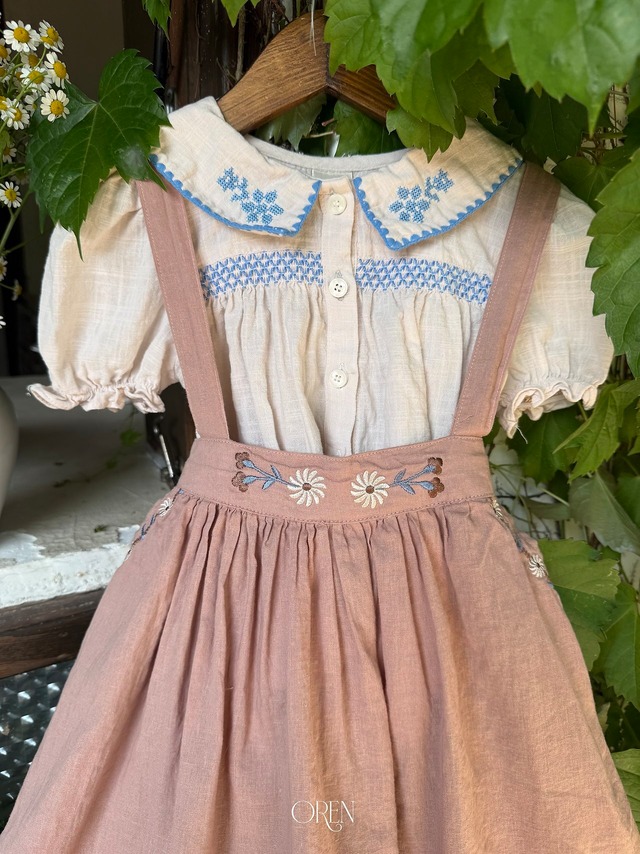 【6/11〆予約】<OREN> Brisa jumper skirt