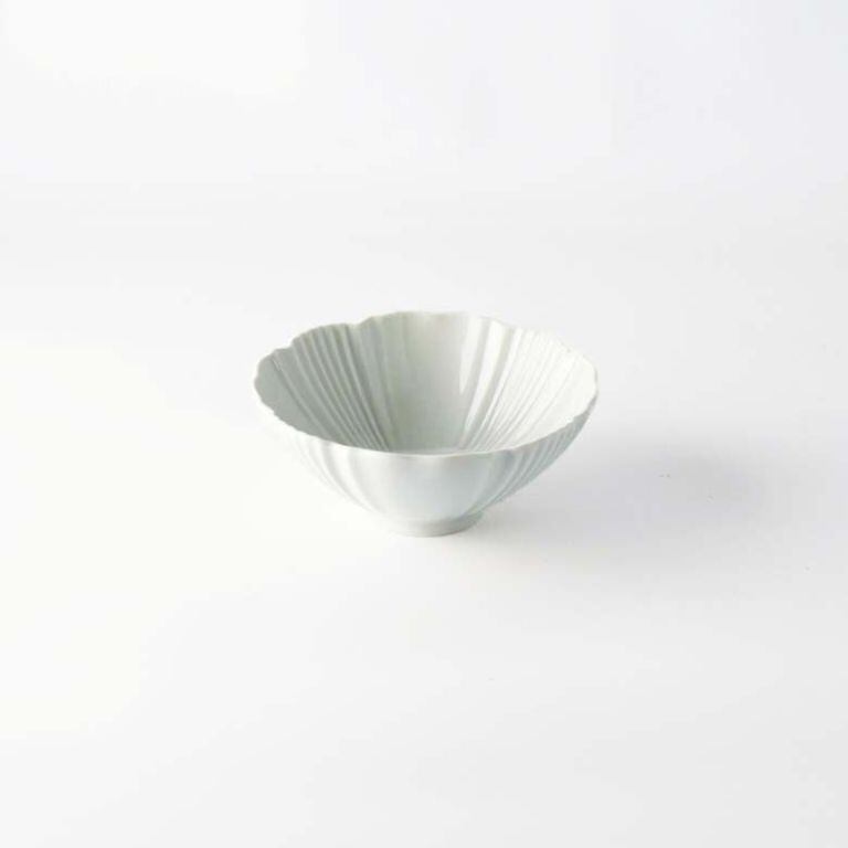 ふくら雀 大 青白磁(ホワイト)