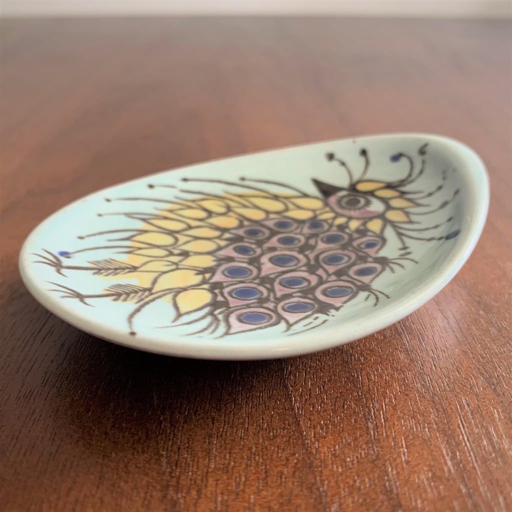 ロイヤルコペンハーゲン テネラ ビンテージ 鳥の絵柄の小皿 / Vintage