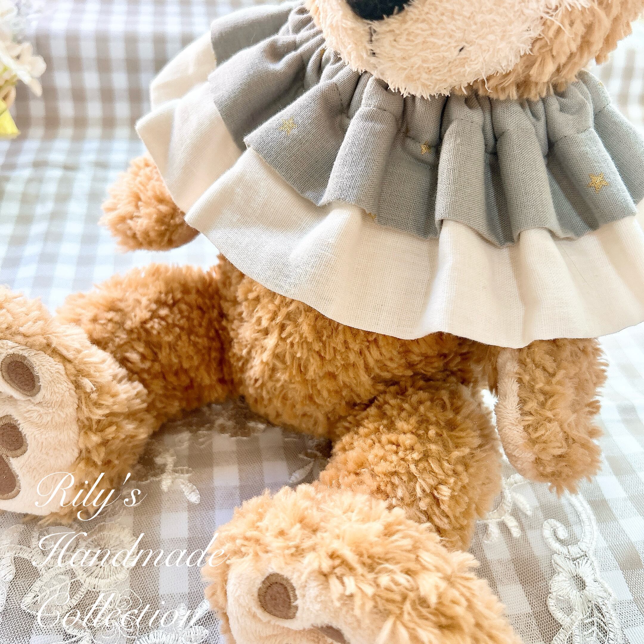 ダブルフリルスタイ | Rily*~歯固め製品shop~